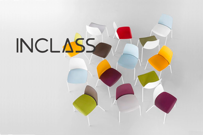 Logo de la marca de sillas, sofás y muebles de diseño contemporáneo Inclass.